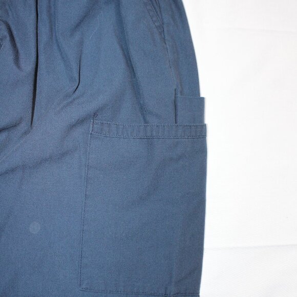 Wonderwink Medical Scrub Set (XS)-Top (S)-Pants Navy Style 5016 - Picture 9 of 14